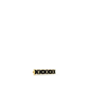 Louis Vuitton Заколка для волос Nanogram Enamel Gold - фото 3