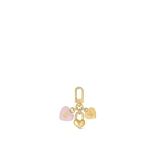 Louis Vuitton Аксессуар для сумки и брелок для ключей Micro Charms Heart - фото 1