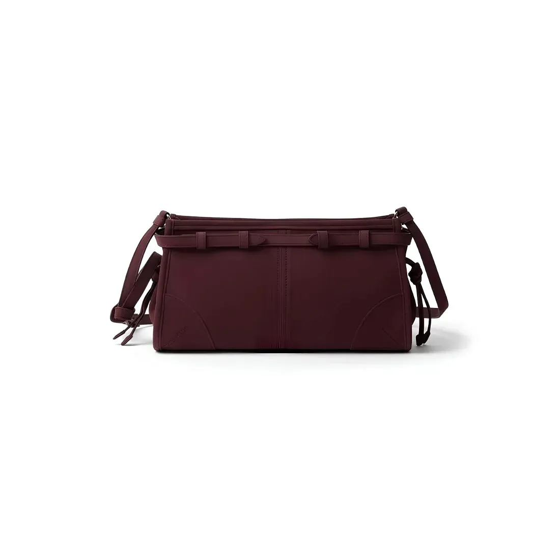 Prada Мини-сумка Bonnie Burgundy - фото 4
