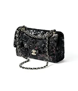 Chanel Классическая сумка 11.12 Black, Dark Gray and Burgundy - фото 2