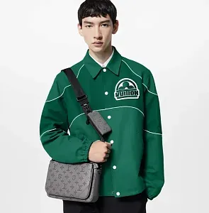 Louis Vuitton Сумка-мессенджер Trio Anthracite Grey - фото 6