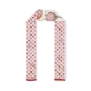 Louis Vuitton Шелковая лента Up And Away Rose Clair - фото 4