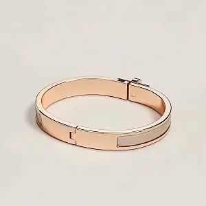 Hermès Браслет Mini Clic Kelly Marron Glace - фото 3