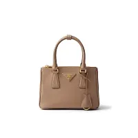 Prada Мини-сумка Galleria из сафьяновой кожи Powder Pink - фото 1