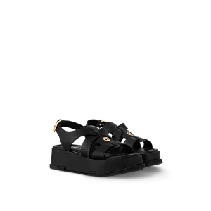 Louis Vuitton Сандалии Maya Flatform Black - фото 1