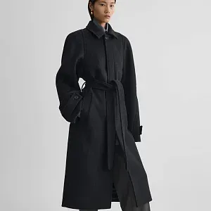Phoebe Philo Пальто с округлыми плечами - фото 4