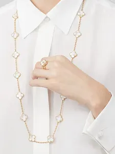 Van Cleef & Arpels Кольцо Vintage Alhambra Yellow Gold - фото 2