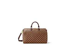 Louis Vuitton Сумка Speedy 35 с плечевым ремнем - фото 1