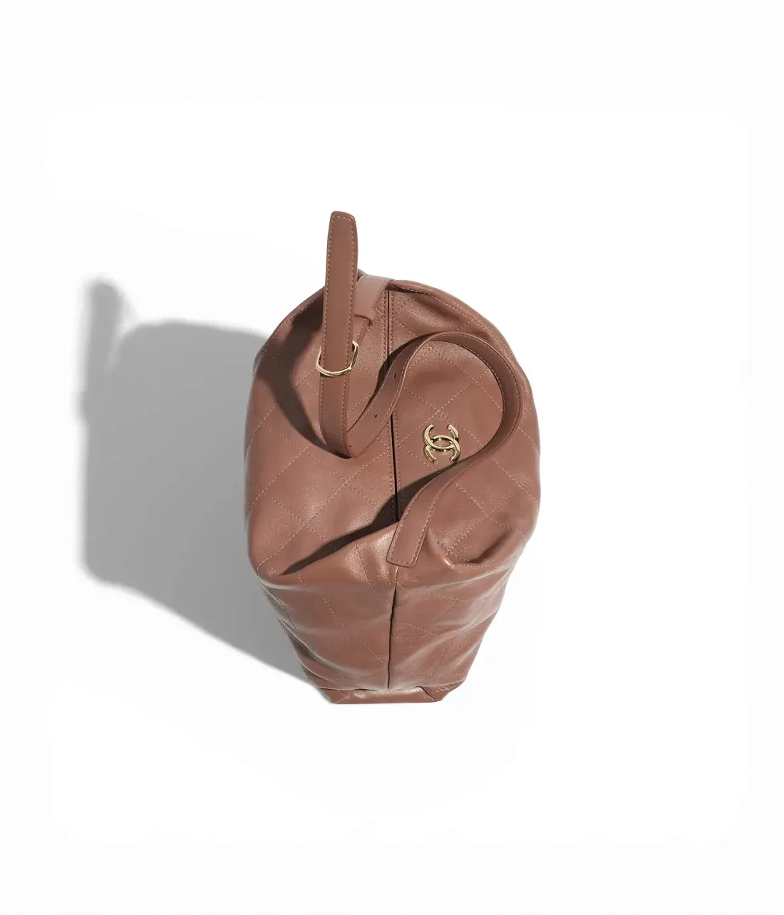 Chanel Сумка Maxi Sac Hobo Brown - фото 4