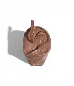 Chanel Сумка Maxi Sac Hobo Brown - фото 4
