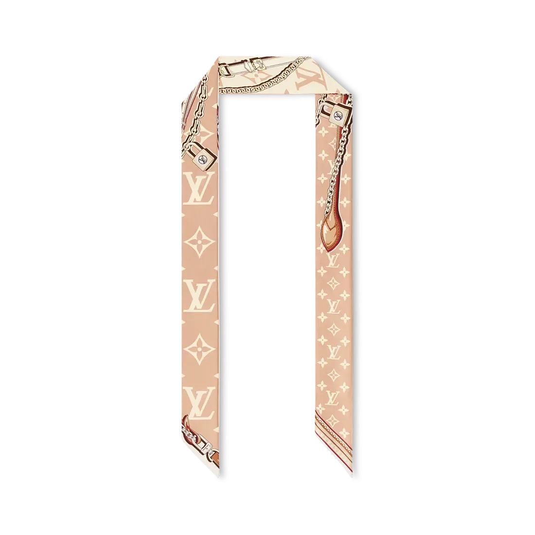 Louis Vuitton Шелковая лента Monogram Ultimate BB Beige - фото 4