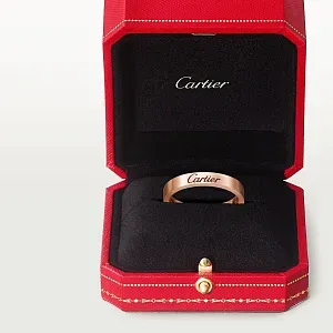 Cartier Обручальное кольцо C de 3 мм Pink Gold - фото 2