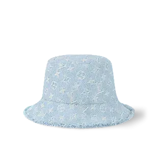 Louis Vuitton Шляпа-бакет Monogram Denim Bleu Denim Dark - фото 2