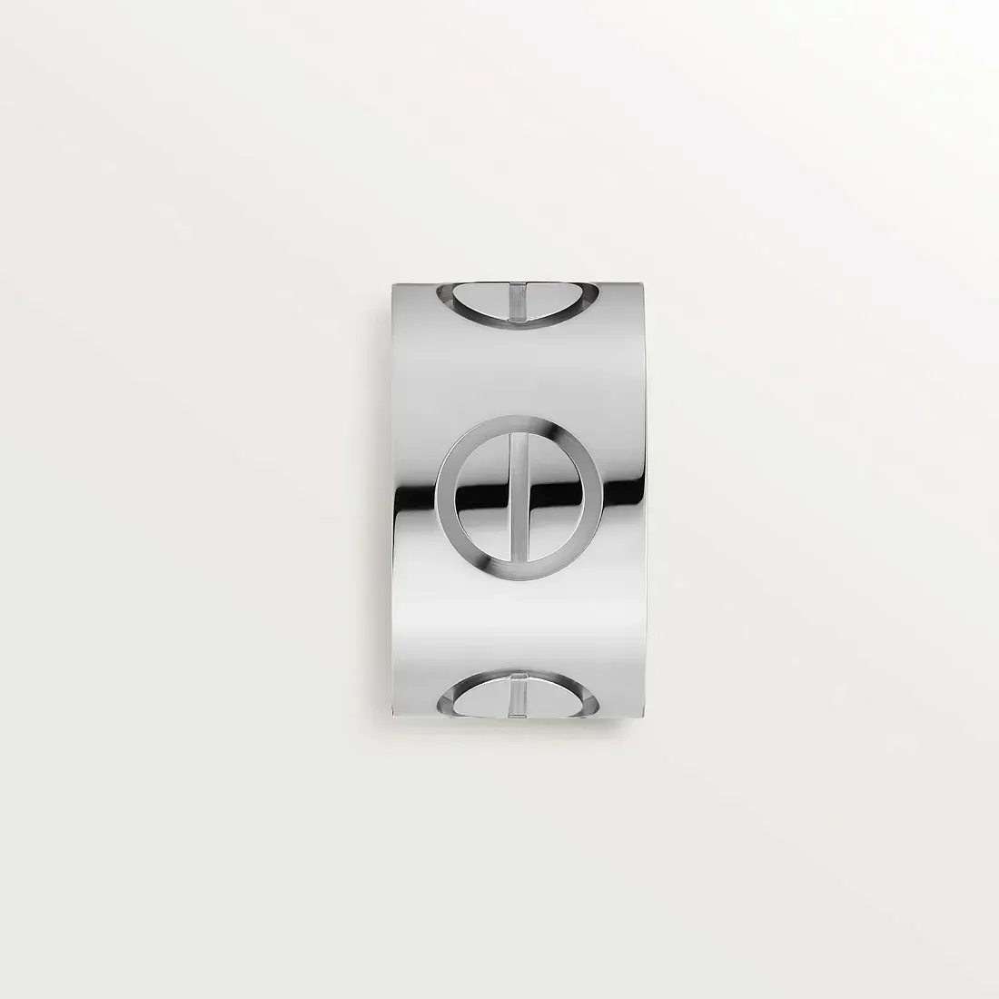 Cartier Кольцо Love большая модель White Gold - фото 3