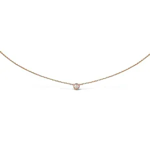 Cartier Кулон Love, brilliant-cut diamond, mini model Rose Gold - фото 1