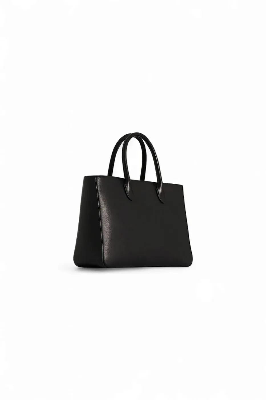 The Row Сумка Small Day Luxe Deep Brown из кожи Black - фото 2