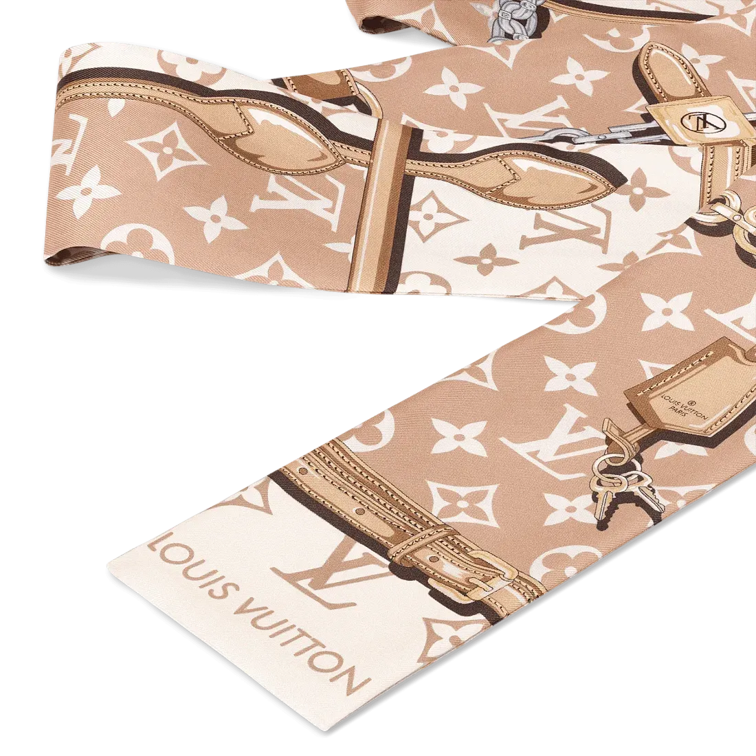 Louis Vuitton Шелковая лента Monogram Confidential Dune - фото 3