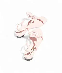 Chanel Кожаные сандалии Light Pink - фото 2