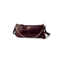 Prada Сумка средняя Re-Edition 2002 Burgundy - фото 1