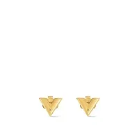 Louis Vuitton Серьги-пусеты Essential V Gold - фото 1