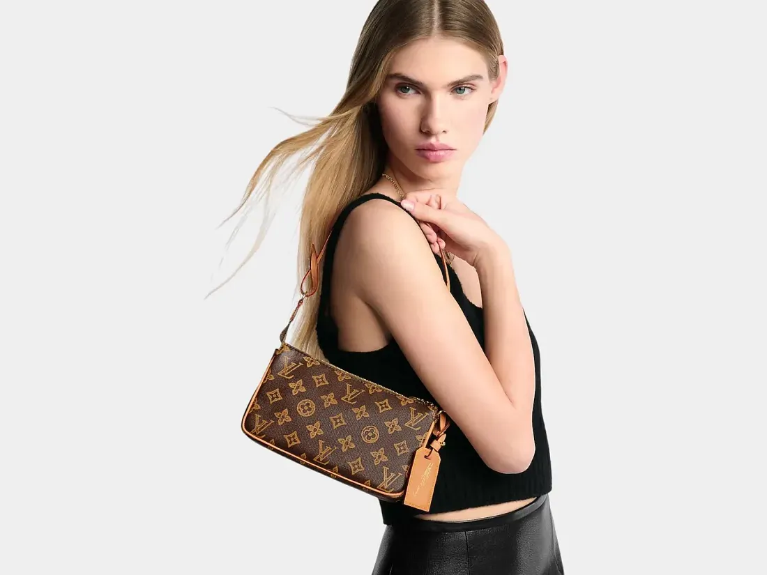 Louis Vuitton Сумка Pochette Accessoires NV Brown - фото 2