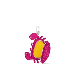 Louis Vuitton Аксессуар для сумки Crab Pondicherry Pink - фото 2