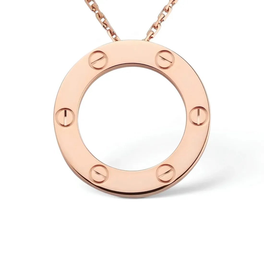 Cartier Кулон Love Men Rose Gold - фото 3