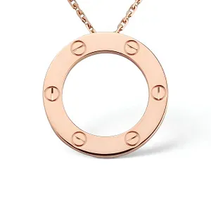 Cartier Кулон Love Men Rose Gold - фото 3