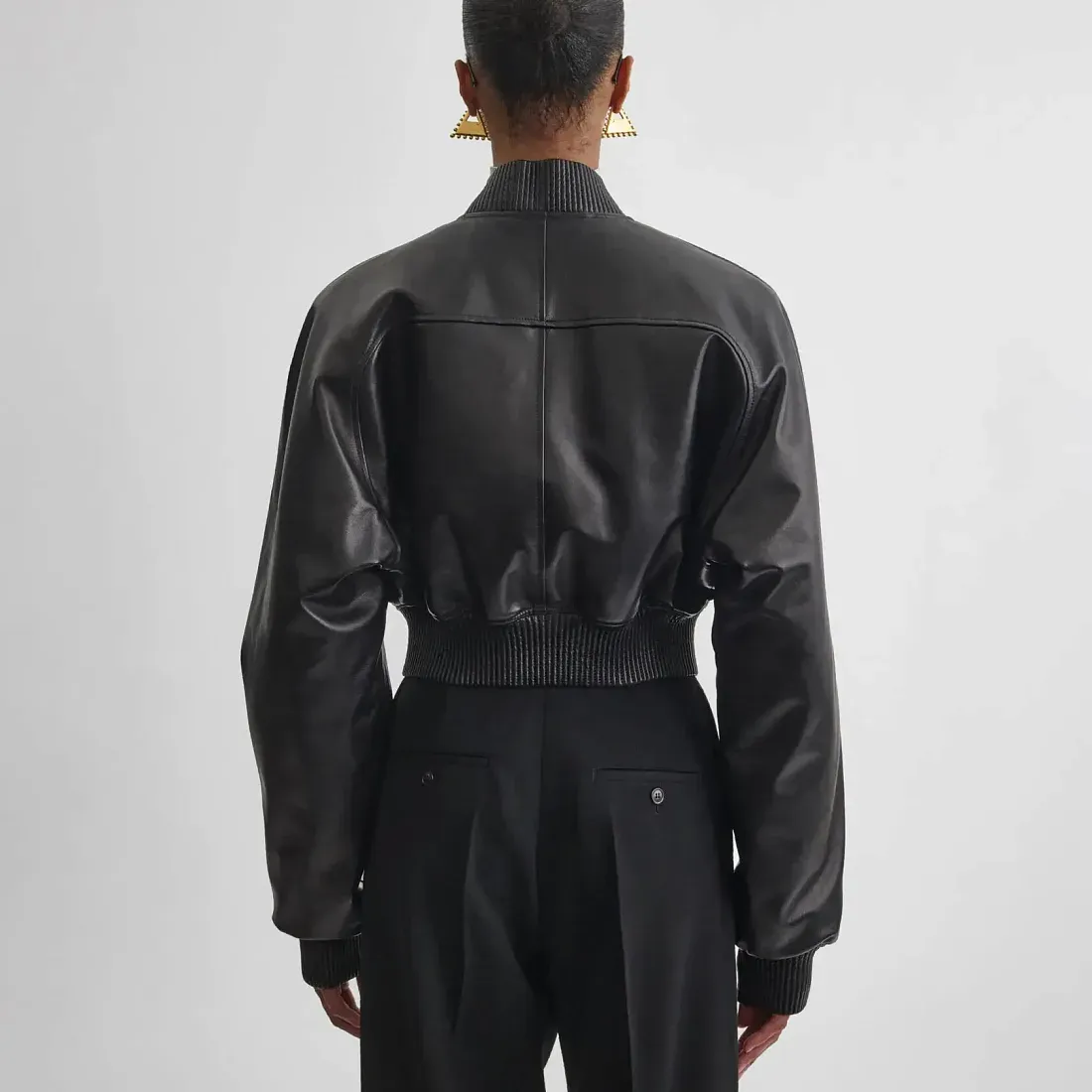Phoebe Philo Укороченный бомбер - фото 6