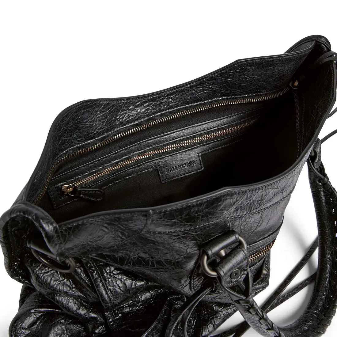 Balenciaga Сумка Le City среднего формата Black - фото 6