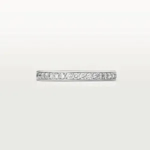 Cartier Обручальное кольцо с бриллиантовым паве 1895 2,6 мм - фото 2