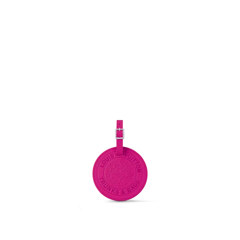 Багажная бирка Louis Vuitton Fuchsia - фото 1