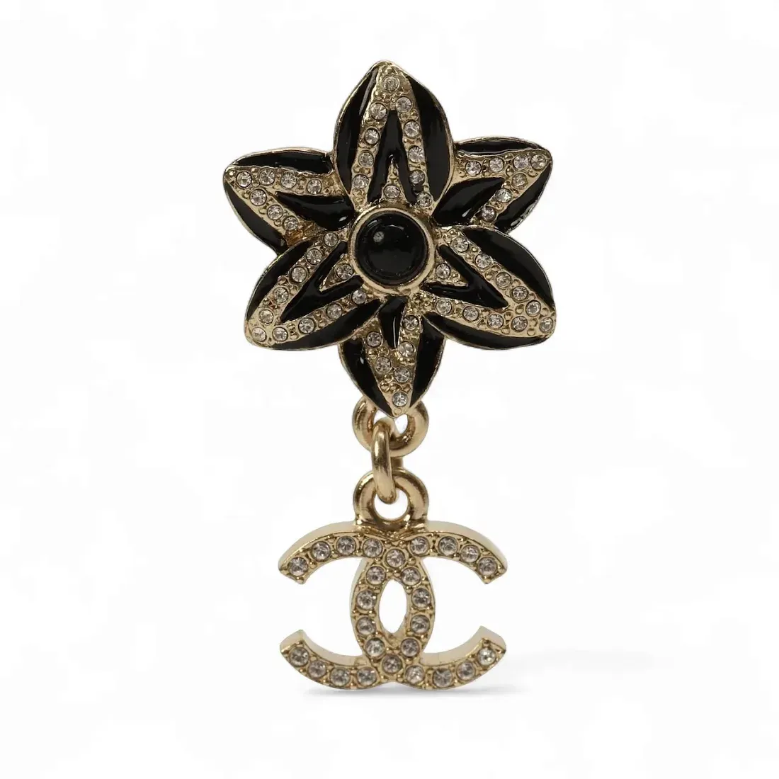 Chanel Серьги-гвоздики Flower Motif - фото 3