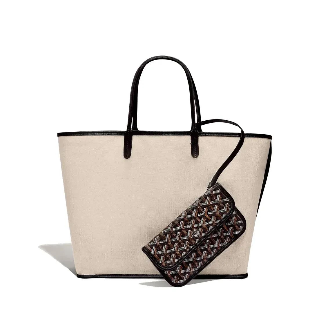 Goyard Сумка-тоут Saint Louis PM Black - фото 2