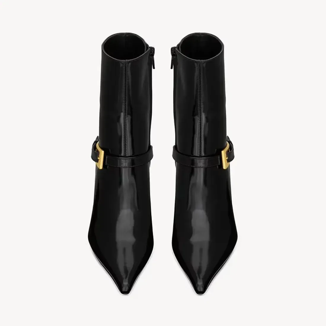 Saint Laurent Ботильоны LEE из полированной кожи - фото 2
