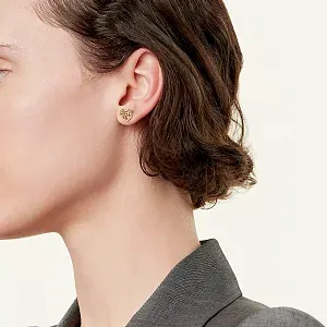 Tiffany & Co. Серьги Paloma Picasso Olive Leaf Heart Earrings - фото 2
