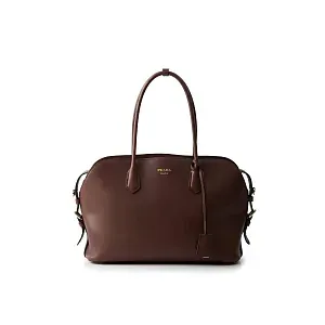 Prada Большая сумка-тоут Cocoa - фото 1