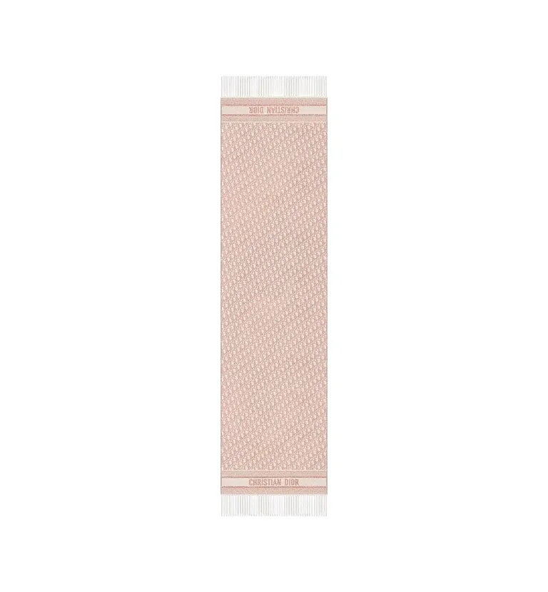 Шарф Oblique Dior Pink - фото 1