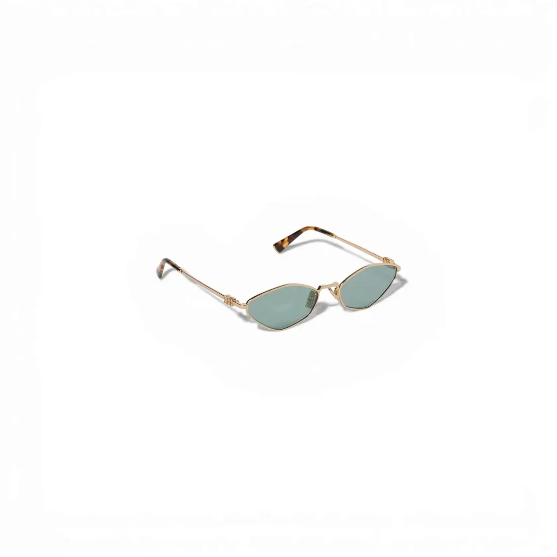 Miu Miu Солнцезащитные очки Water Green - фото 3