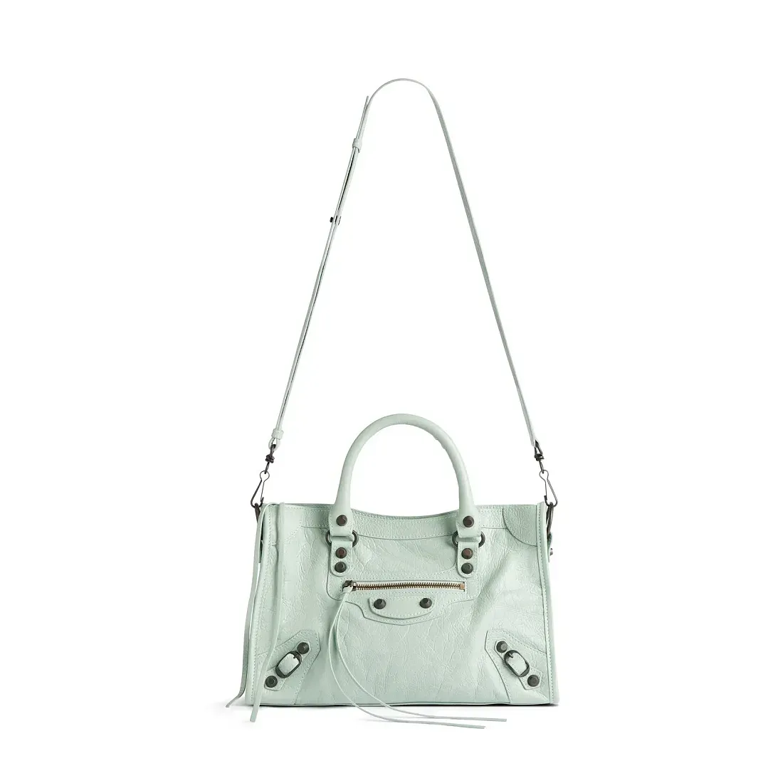 Balenciaga Сумка Le City маленького формата Mineral Green - фото 4