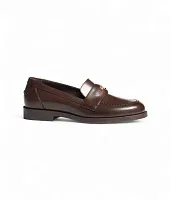 Chanel Кожаные лоферы Dark Brown - фото 1