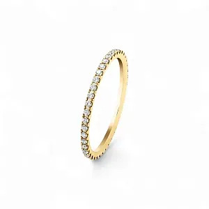 Van Cleef & Arpels Обручальное кольцо Felicite 1,25 мм Yellow Gold - фото 1