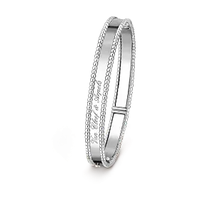 Van Cleef & Arpels Браслет Perlee Signature Medium White Gold - фото 1