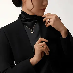 Cartier Кулон Trinity, medium model, diamonds - фото 2