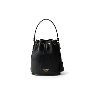 Prada Кожаная мини-сумка Black - фото 1