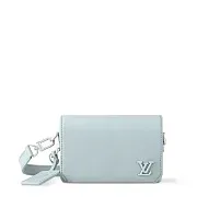 Louis Vuitton Бумажник Fastline Wearable Gray-Blue - фото 1