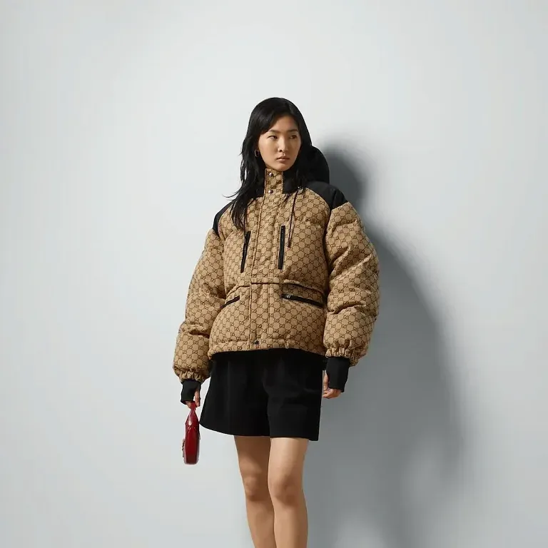 Куртка-бомбер GG Canvas Gucci - фото 2