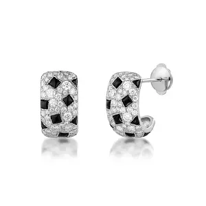 Cartier Серьги Panthere de earrings, paved - фото 3