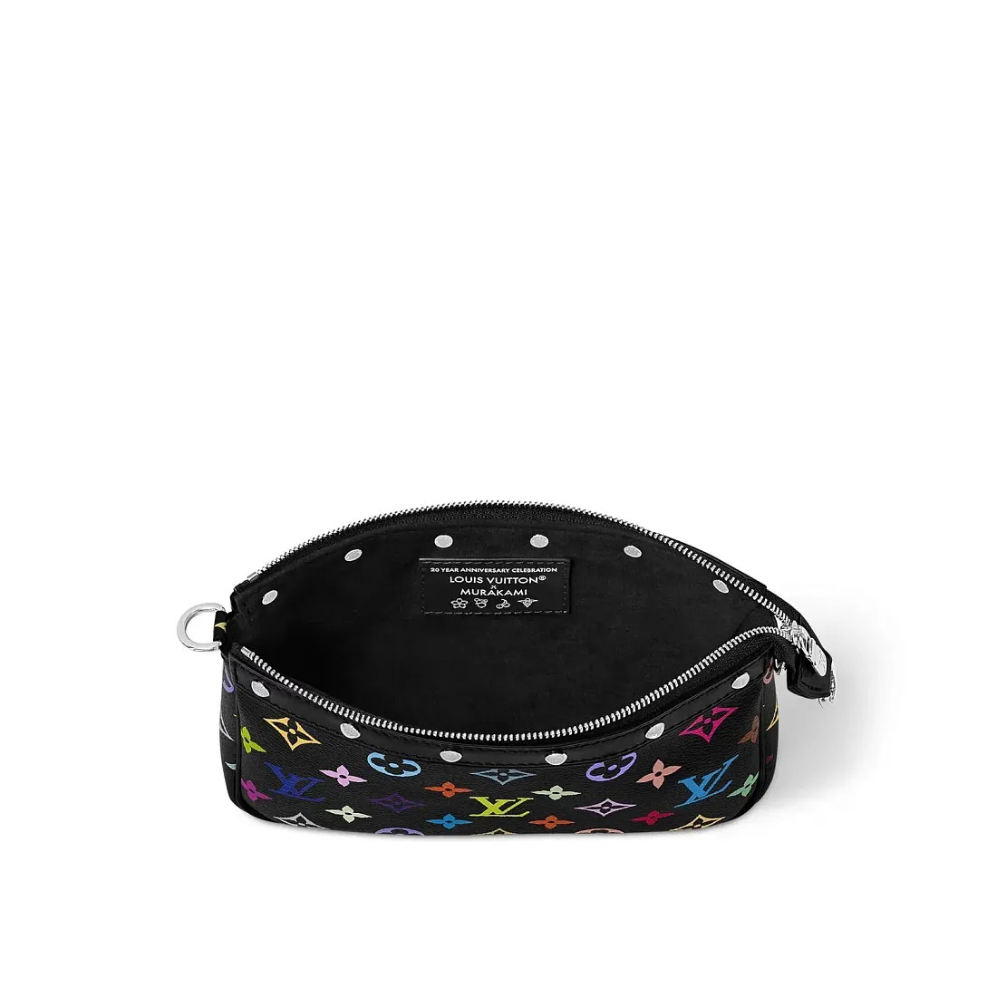 Louis Vuitton Клатч Pochette Accessoires TM x Multicolore Black - фото 4