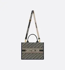 Dior Сумка Book Tote среднего формата Blue - фото 7